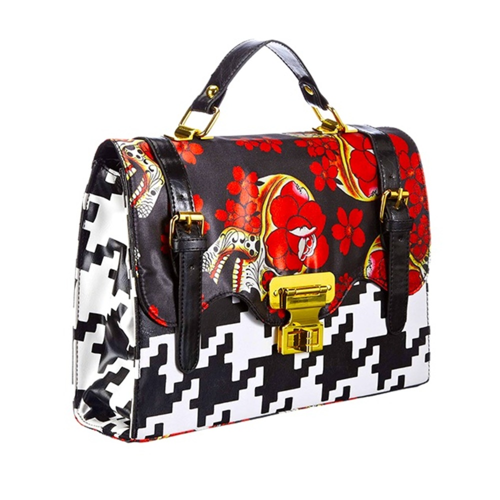 Fox Trot Satchel handbag by Iron Fist